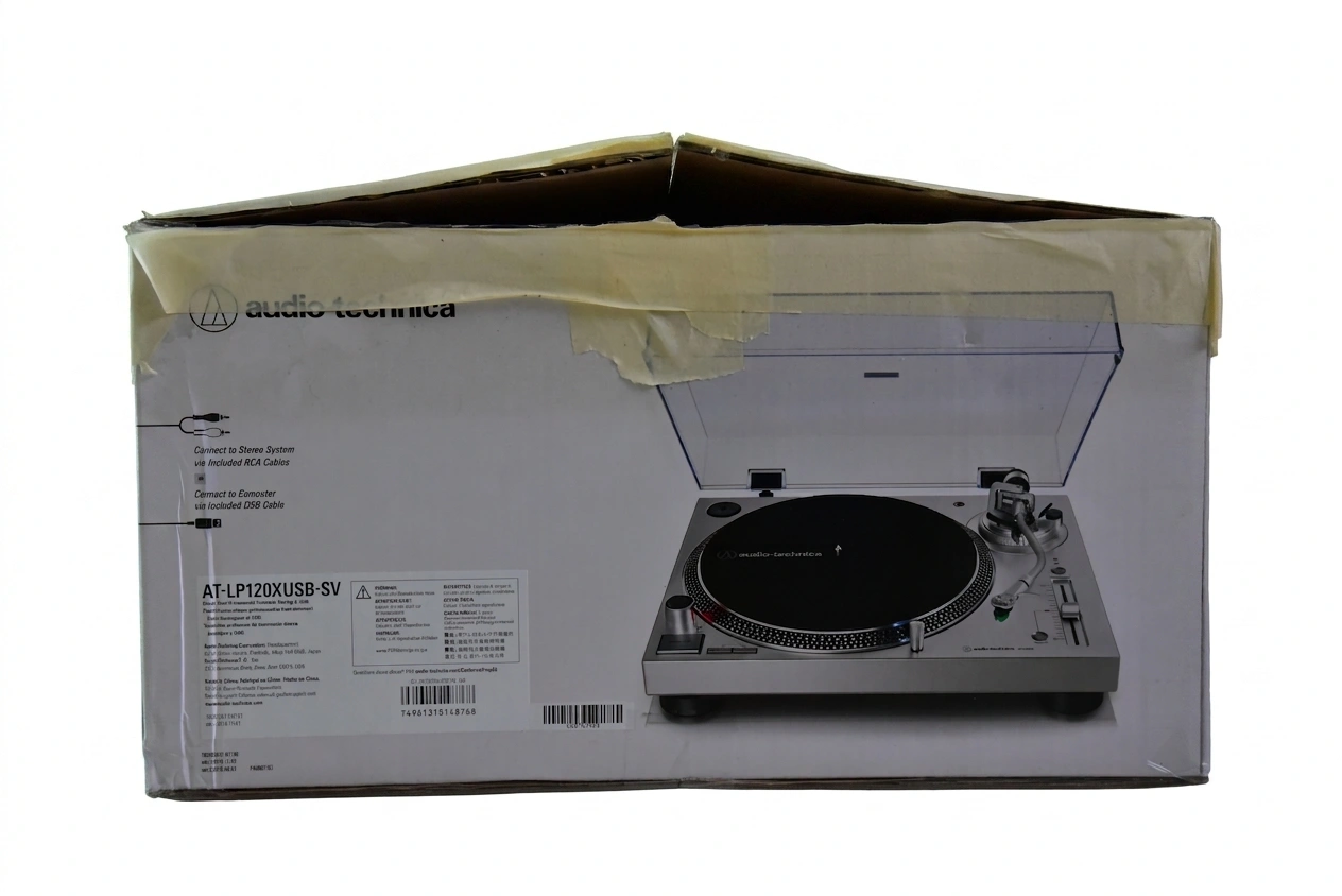 AUDIO-TECHNICA AT-LP120XUSB-SV - Com Pré-Amplificador de Fono Interno (Phono/Line) - Imagem 7