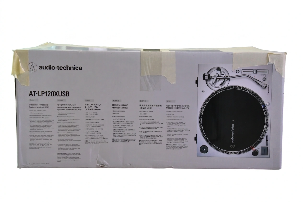 AUDIO-TECHNICA AT-LP120XUSB-SV - Com Pré-Amplificador de Fono Interno (Phono/Line) - Imagem 8