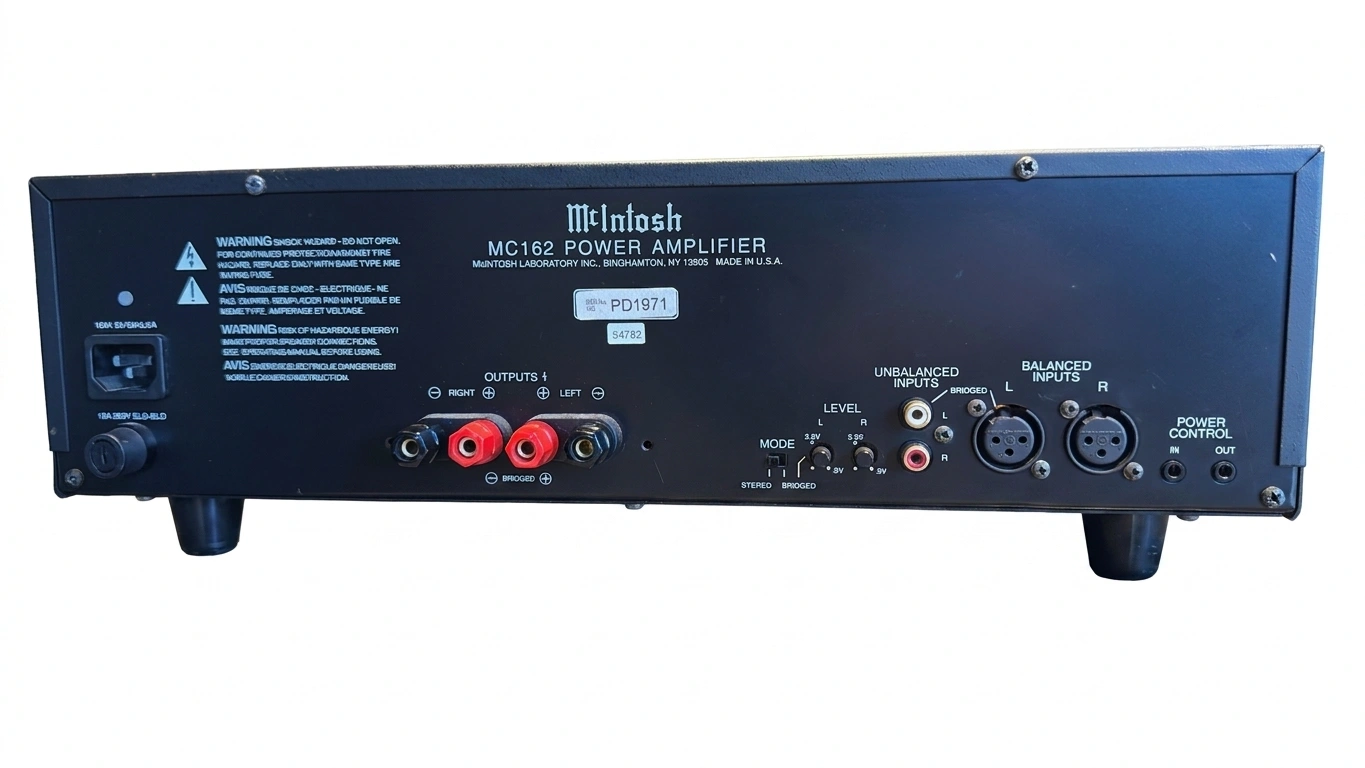 McINTOSH MC162 Amplificador Estéreo, 160 watts - Imagem 4