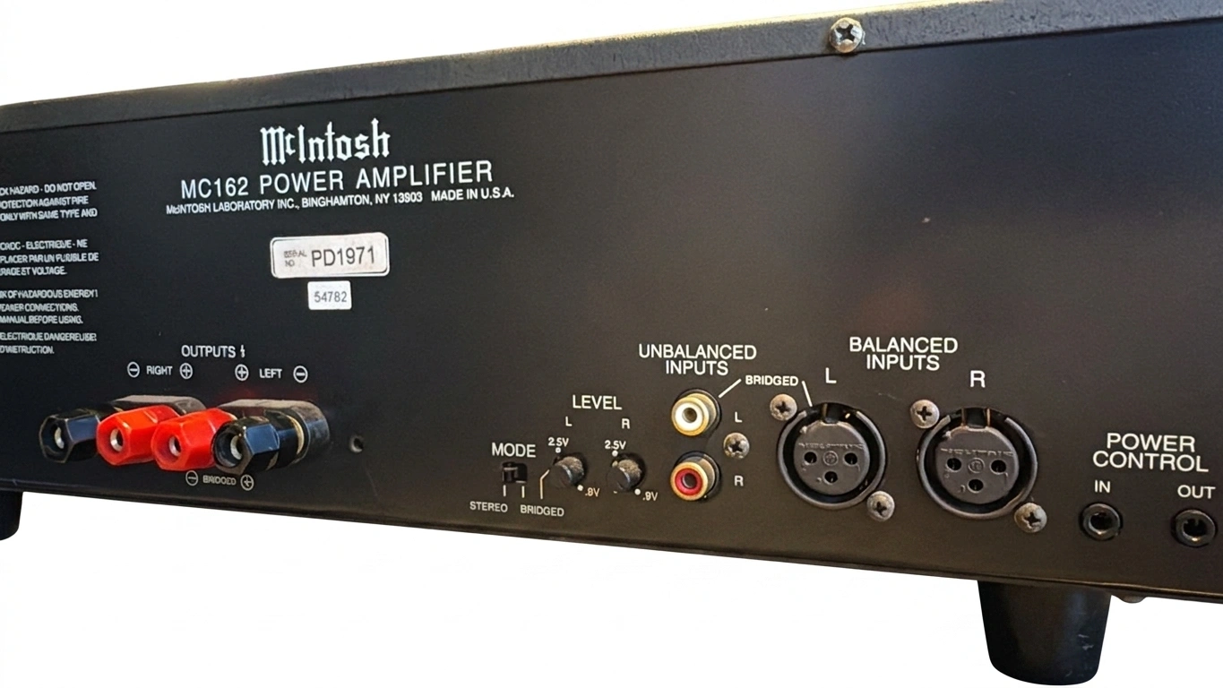 McINTOSH MC162 Amplificador Estéreo, 160 watts - Imagem 5