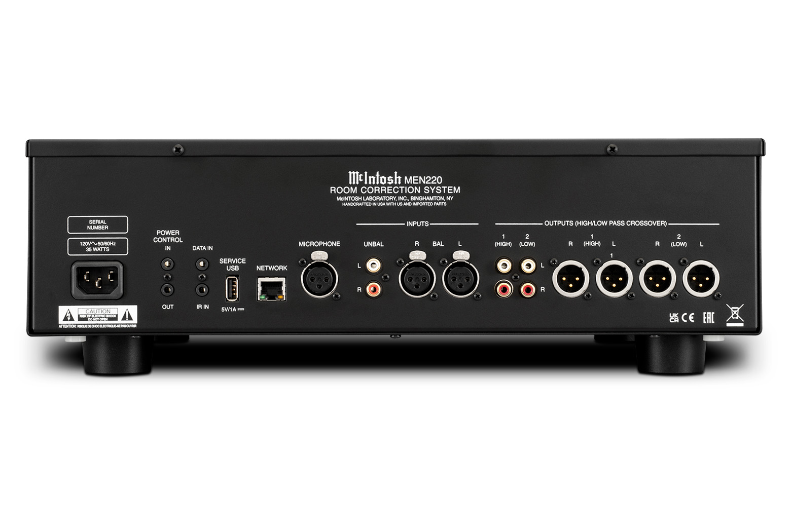 McINTOSH MEN220 - Room Correction System, Equalizador e Crossover - Imagem 5