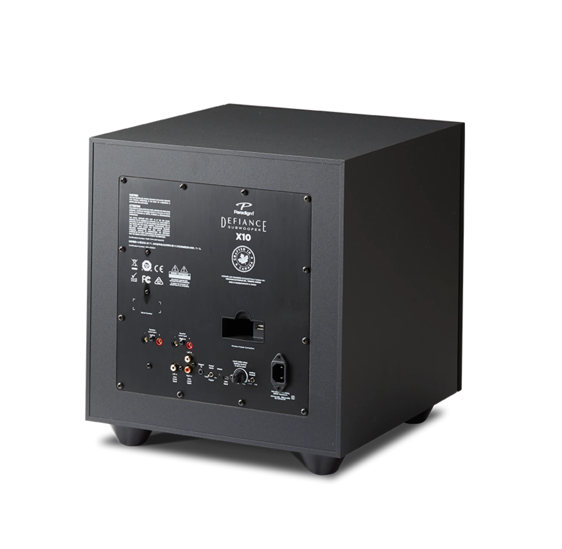 PARADIGM Defiance X10 Black - Subwoofer 10", 300 Watts, 120V - Imagem 2