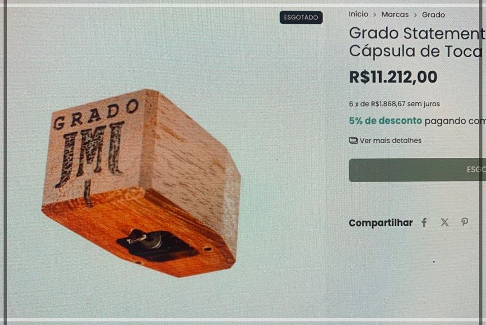 ROKSAN Radius 5 com Cápsula Grado Statement - Imagem 6