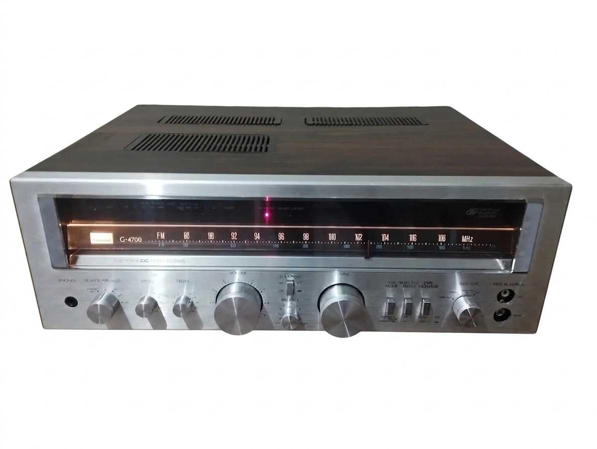 SANSUI G-4700 AM/FM Stereo Receiver, 50 Watts