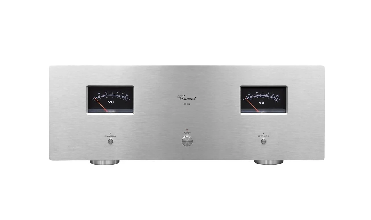 VINCENT SP-332 - Amplificador de Potência Estéreo Híbrido, 150 Watts RMS