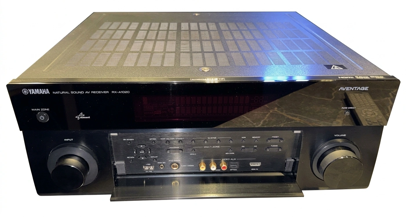 YAMAHA AVレシーバー RX-A1020 AVENTAGE YAMAHA Aventage RX-A1020 – Receiver AV, 7.2 Canais, Dolby TrueHD