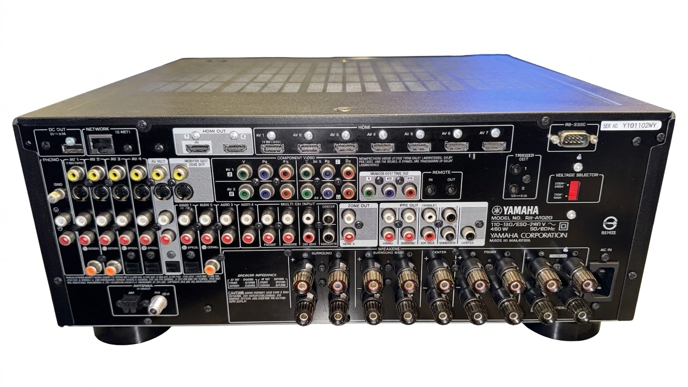 YAMAHA Aventage RX-A1020 – Receiver AV, 7.2 Canais, Dolby TrueHD