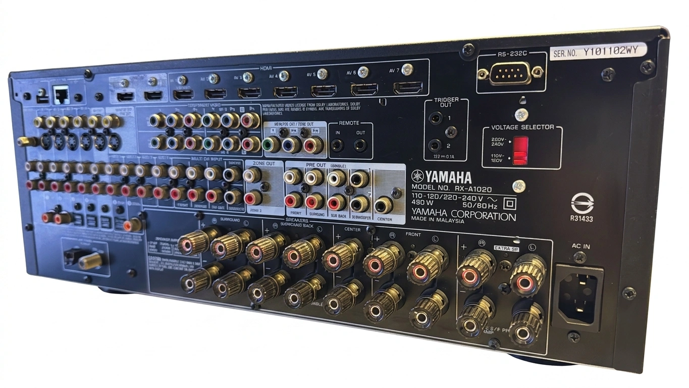 YAMAHA Aventage RX-A1020 – Receiver AV, 7.2 Canais, Dolby TrueHD