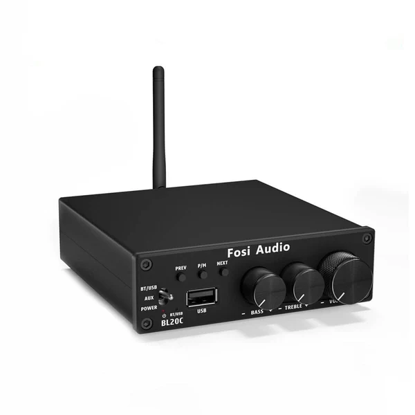 FOSI AUDIO BL20C BT Amplificador Integrado, 100 Watts