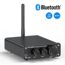 FOSI AUDIO BT10A BT Amplificador Estéreo, 50 Watts