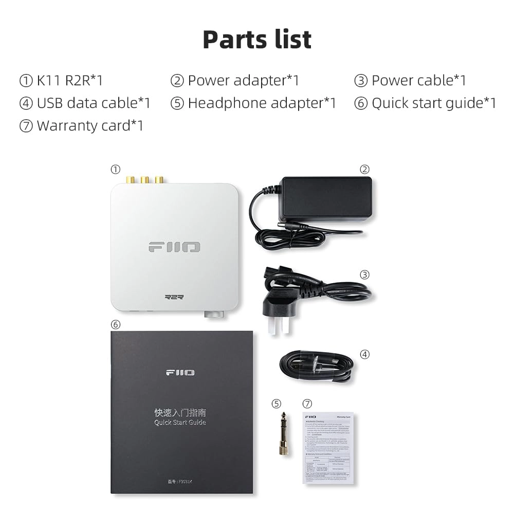 FiiO K11 R2R - DAC e Amplificador de Fone de Ouvido - Imagem 3