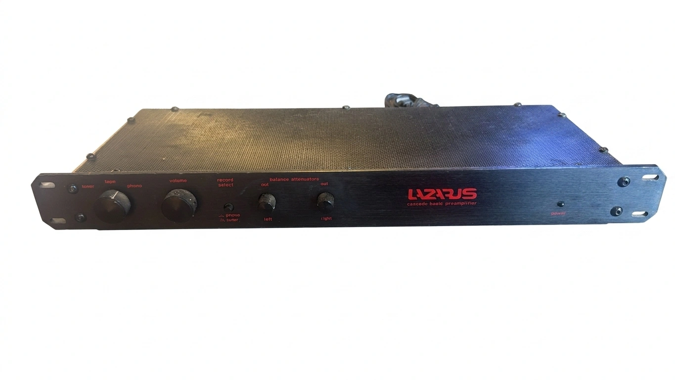 LAZARUZ Cascade Basic - Pré-Amplificador Híbrido com Phono