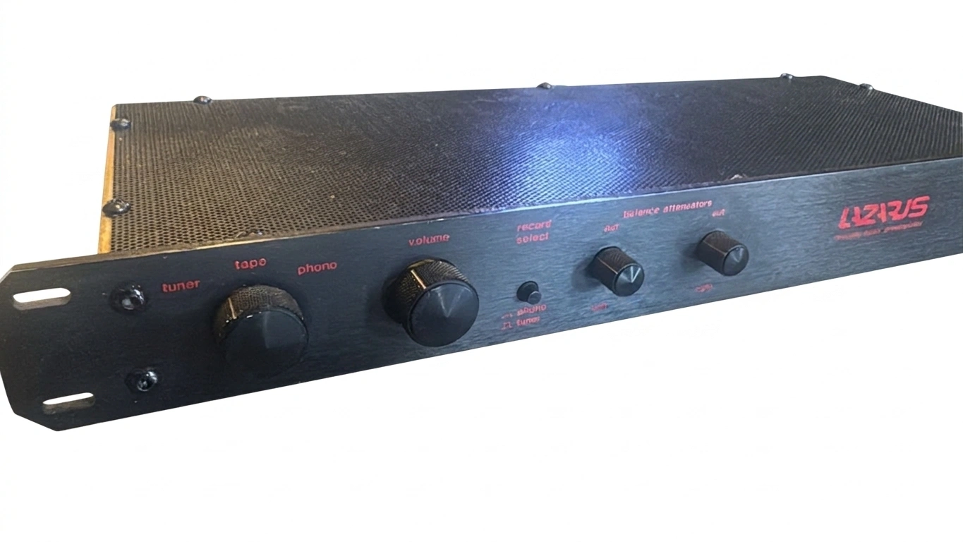 LAZARUZ Cascade Basic - Pré-Amplificador Híbrido com Phono - Imagem 2