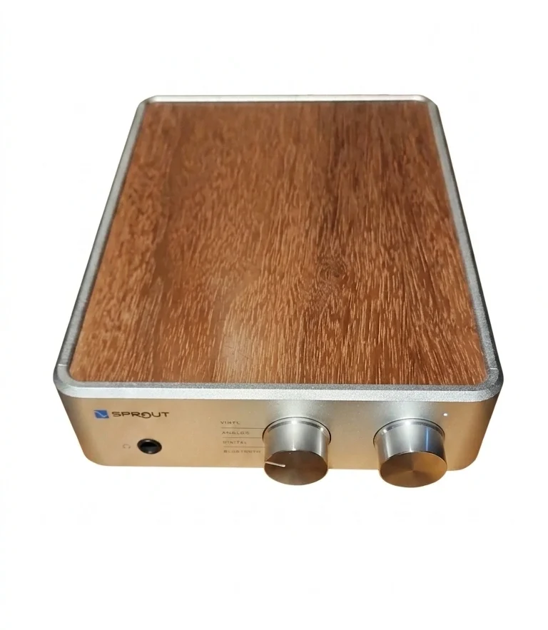 PS AUDIO Sprout 100 Amplificador Integrado Com MM Phono, Bluetooth, DAC, Headphone Amp, Sub Pre-Out, 50 watts - Imagem 2