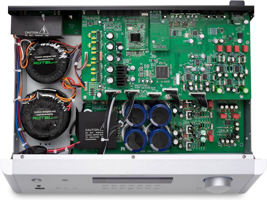 ROTEL RC-1590 MKII Pré-Amplificador com MM Phono, Bluetooth, Tone Control e DAC - Imagem 3