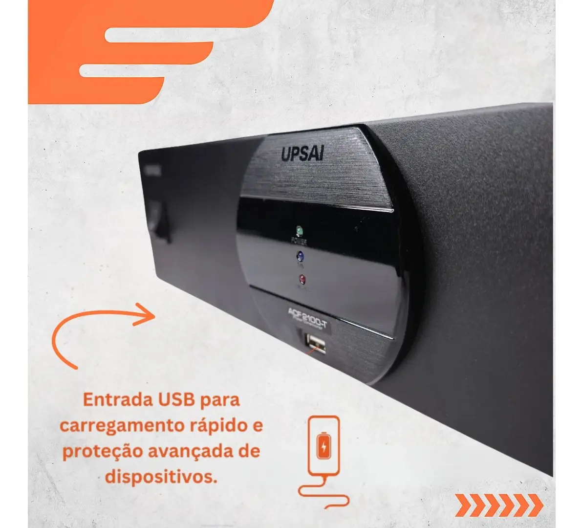 UPSAI ACF-2100T Condicionador e Transformador de Energia 220/120 volts - Imagem 5