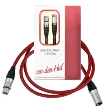 VAN DEN HUL AES-EBU Prof. 110 Ohm  Cabo Digital   1 metro