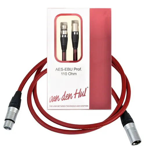 VAN DEN HUL AES-EBU Prof. 110 Ohm Cabo Digital 1 metro
