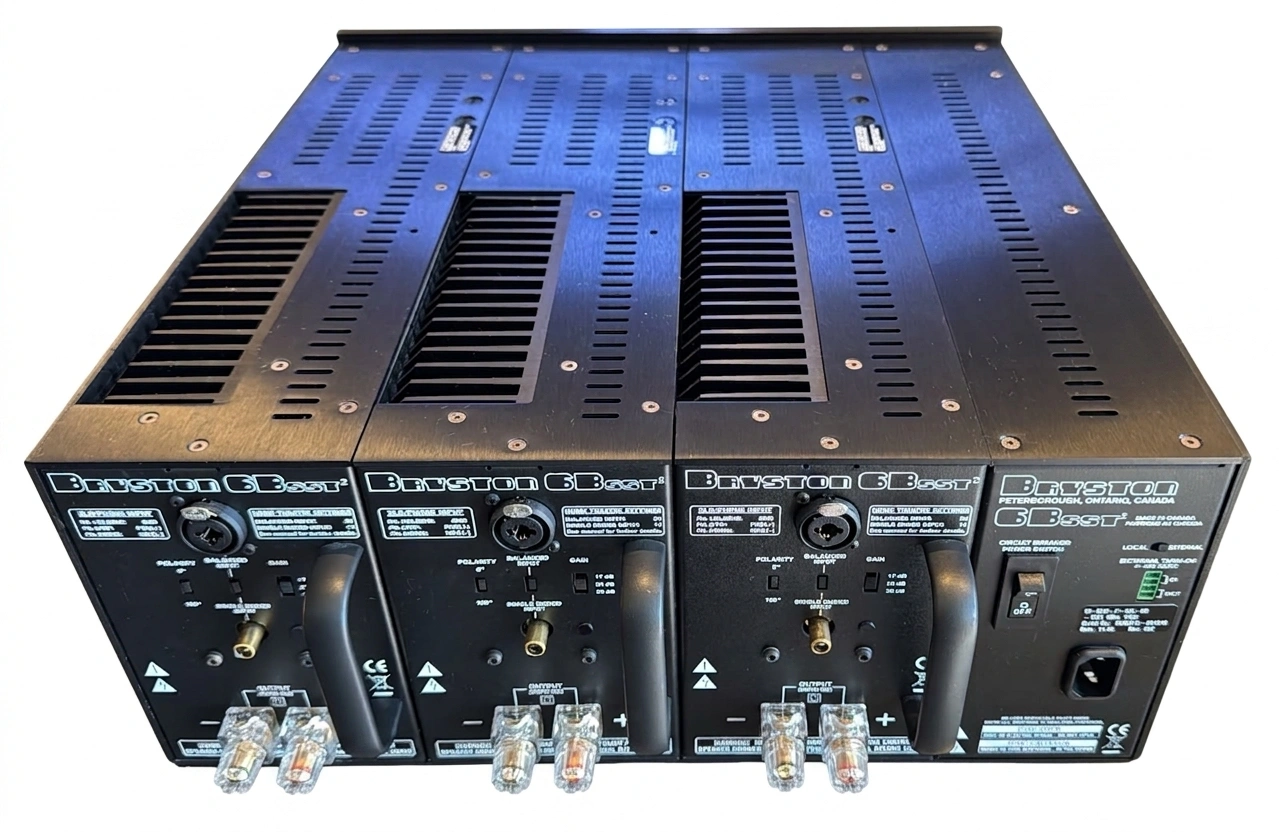 BRYSTON 6B SST2 Amplificador Full Balanced, 3 x 300 Watts - Imagem 4