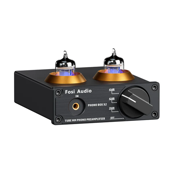 FOSI AUDIO BOX X2 Pré-Amplificador de Phono Valvulado