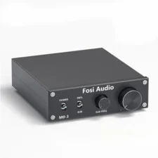 FOSI AUDIO M03 Amplificador de Subwoofer Mono com Crossover