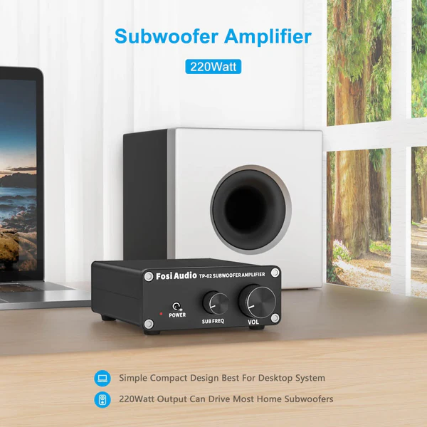 FOSI AUDIO TP02 Amplificador Mono para Subwoofer - Imagem 2