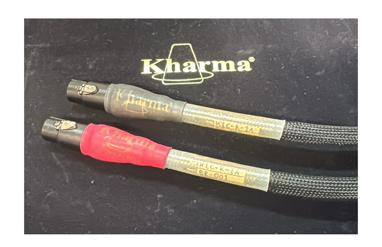 KHARMA KIC-R-1A Cabo XLR, 1m - Imagem 2