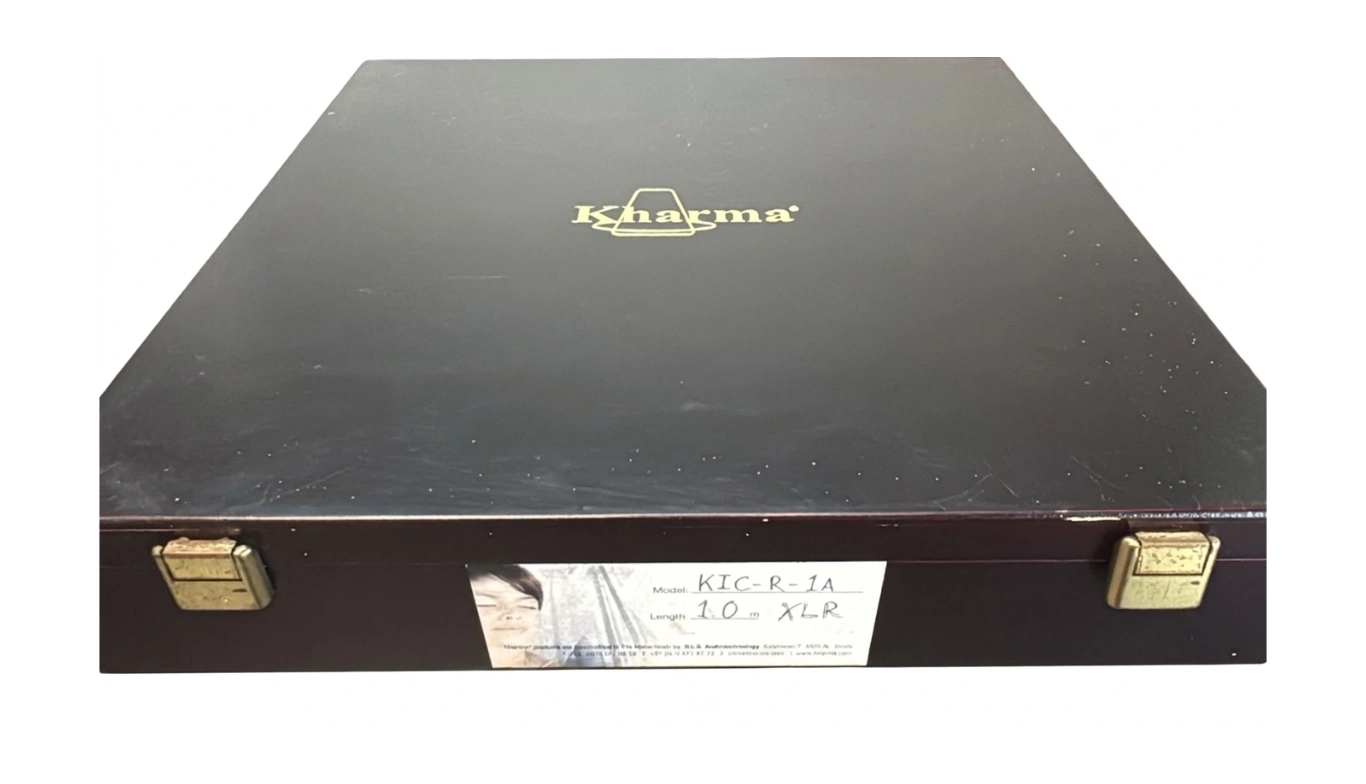 KHARMA KIC-R-1A Cabo XLR, 1m - Imagem 4