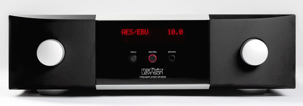 MARK LEVINSON 5206 Pré-Amplificador Dual Mono com DAC e MM MC Phono