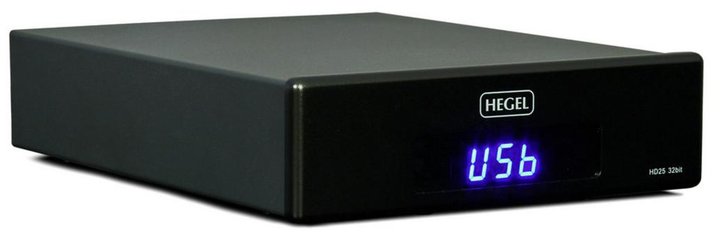 HEGEL HD25 DAC Sigma Delta Multinível de 32 bits/192 kHz