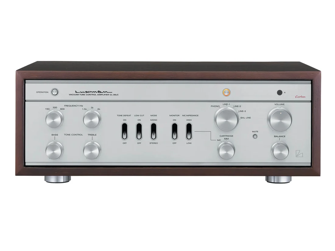 LUXMAN CL-38uC Pré Amplificador Valvulado com MM MC Phono - Imagem 2