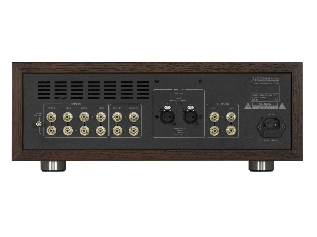 LUXMAN CL-38uC Pré Amplificador Valvulado com MM MC Phono - Imagem 4