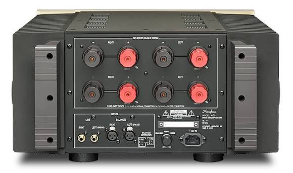 ACCUPHASE A-70 Amplificador Stereo Mosfet Pure Class A 60 watts - Imagem 2
