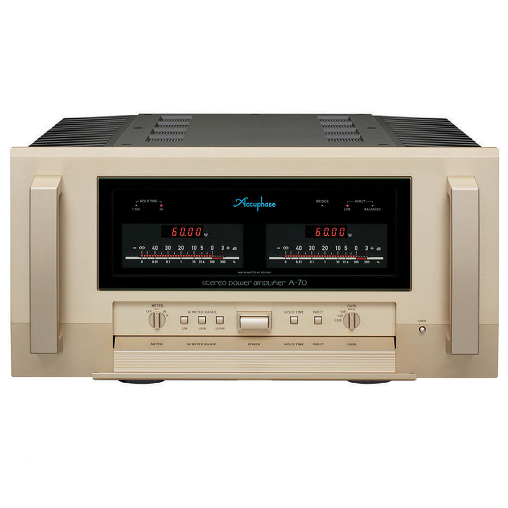 ACCUPHASE A-70 Amplificador Stereo Mosfet Pure Class A 60 watts - Imagem 3