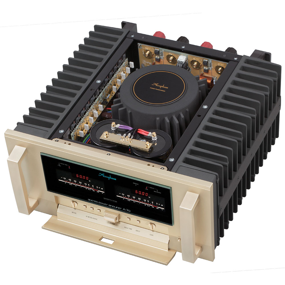 ACCUPHASE A-70 Amplificador Stereo Mosfet Pure Class A 60 watts - Imagem 4