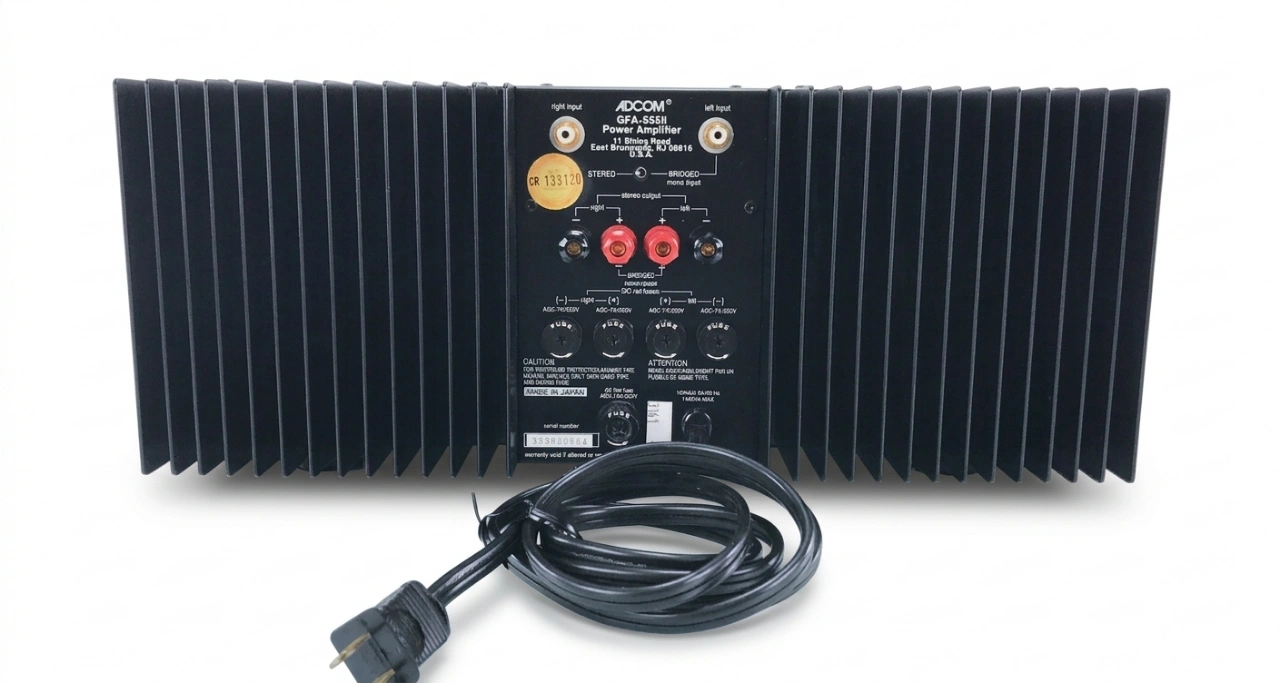 ADCOM 555II Amplificador de Potência Estéreo Classe A/AB - Imagem 4