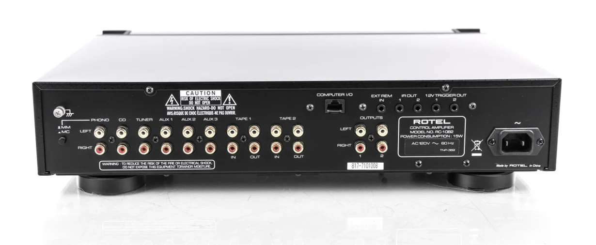 ROTEL RC-1082 Pré-amplificador Estéreo - Imagem 4